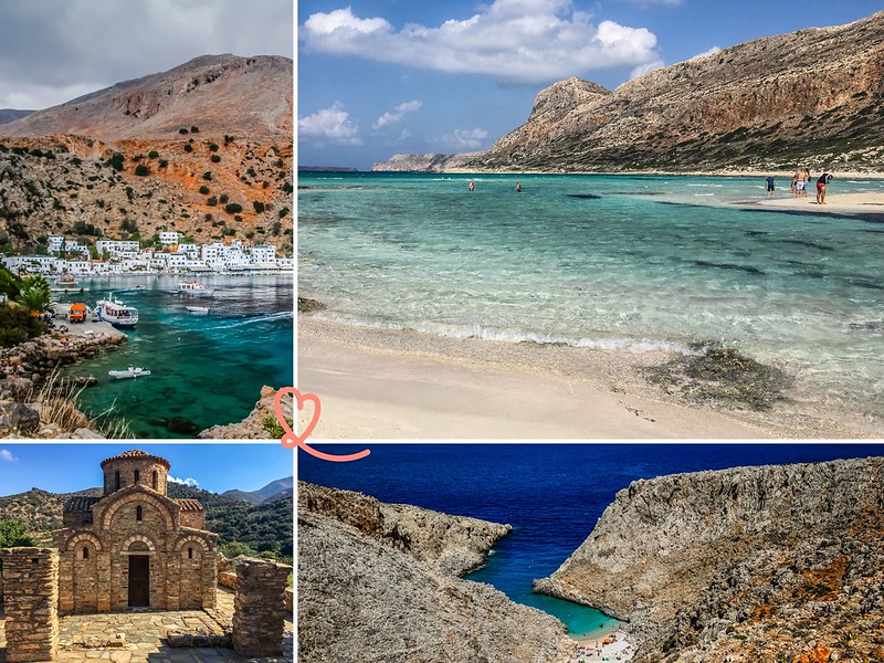 plus beaux paysages Crete photos endroits
