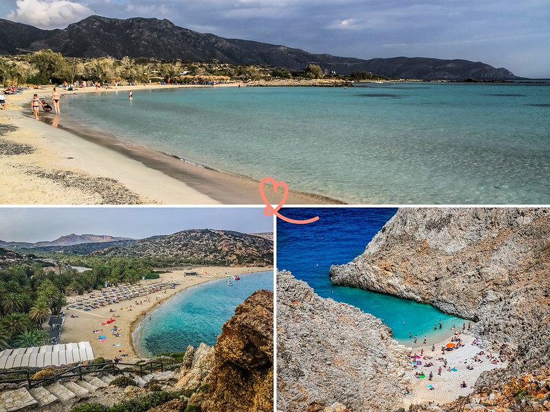 melhores praias Creta mais bonita